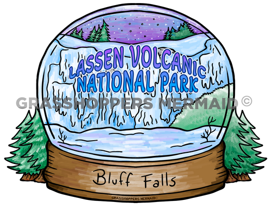 Frozen Bluffs Globe