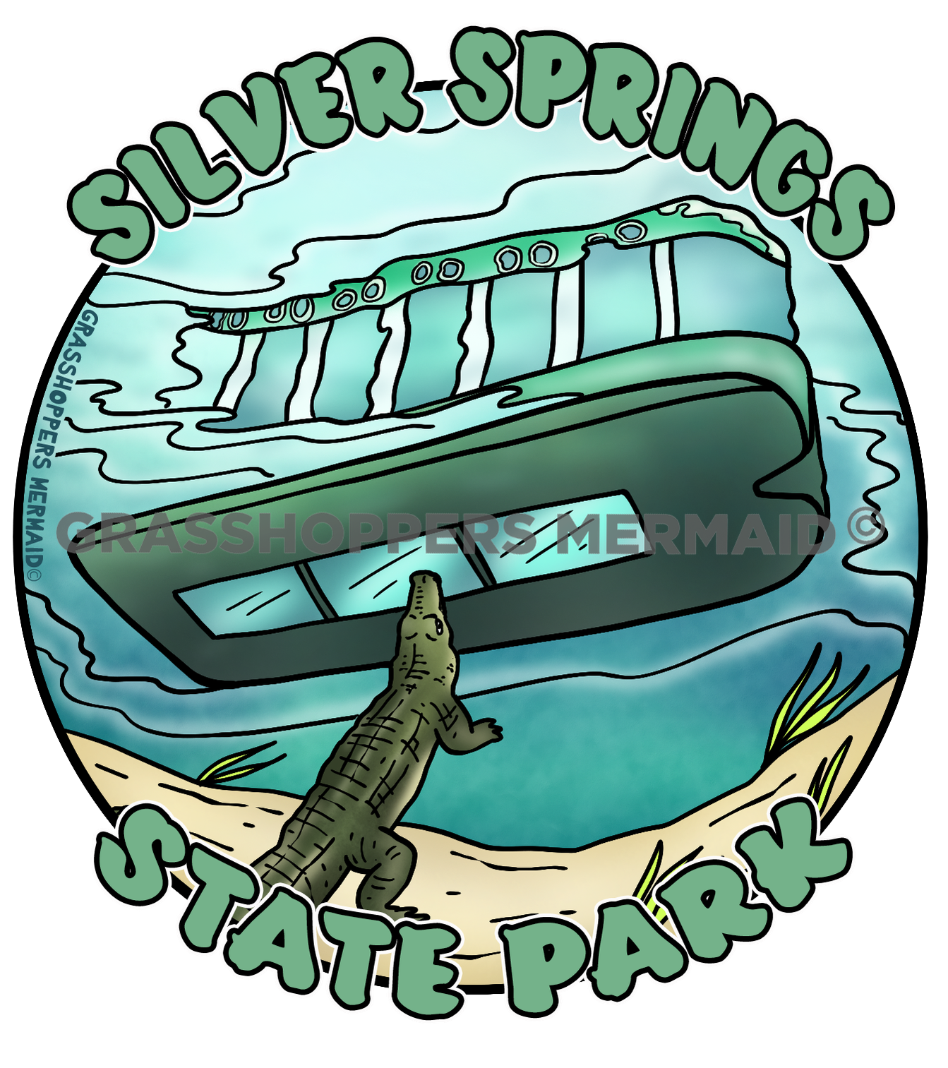 Gator Glass Bottom Boat