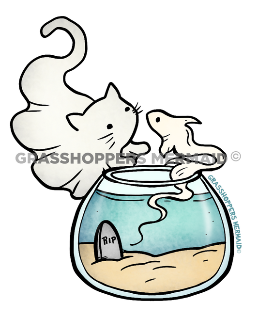 Ghost Cat & Fish