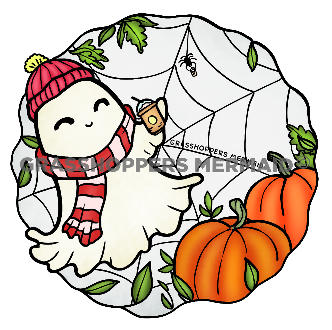 Pumpkin Latte Ghost