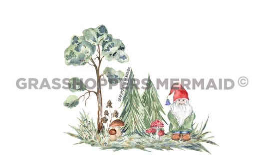 Gnome Lost in the Woods