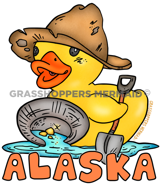 Gold Panning Duck