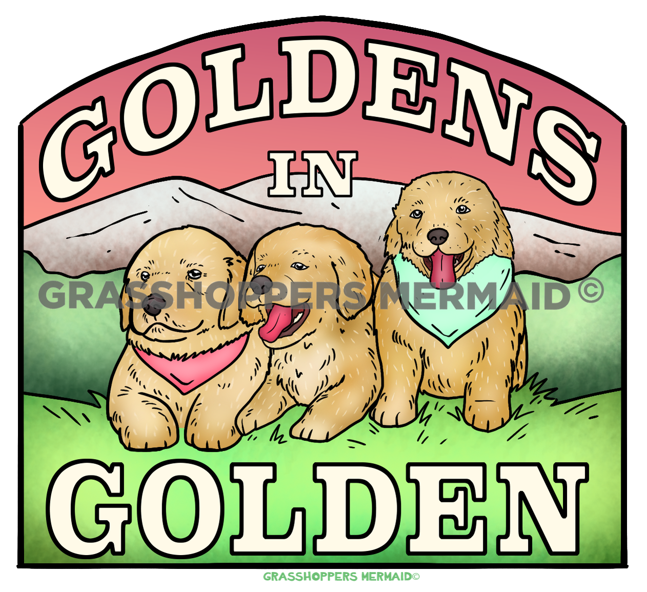 Golden Retriever Mtn Pups