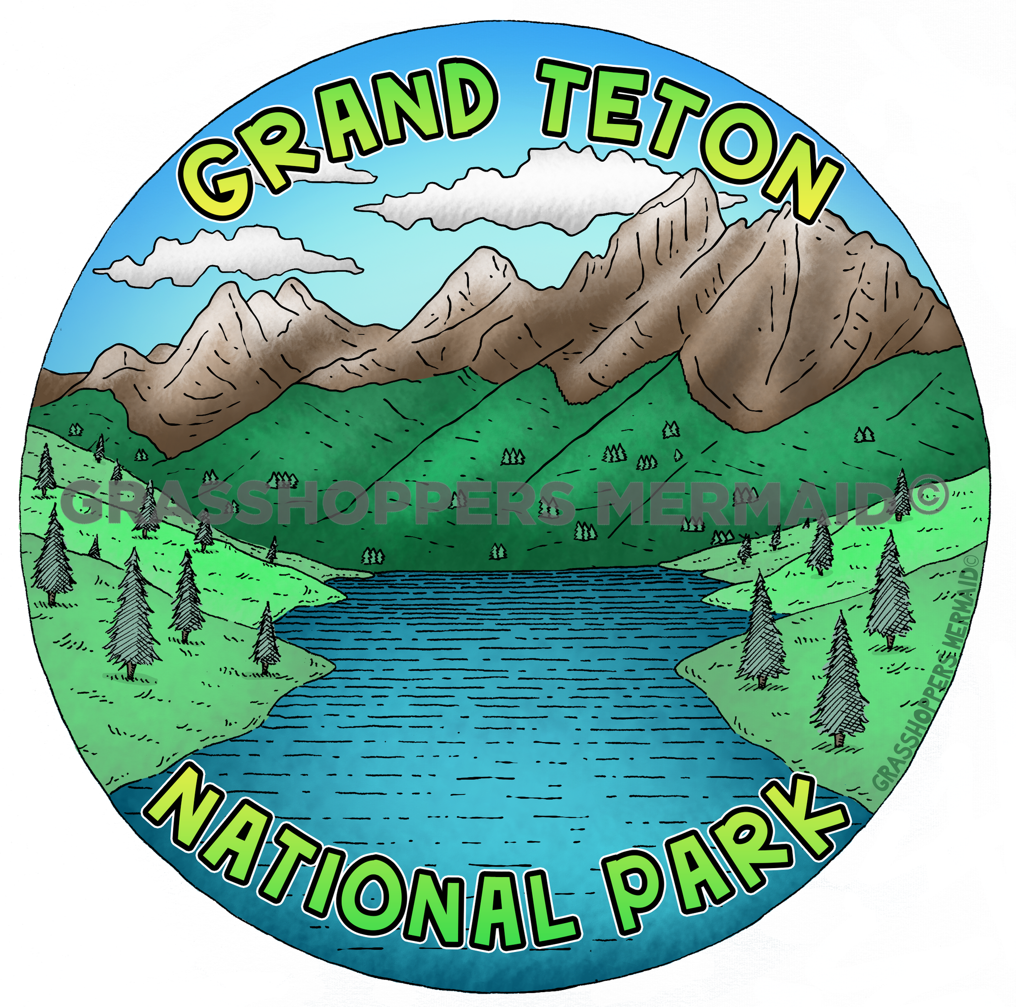 Grand Teton Boardwalk