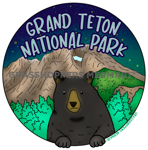 Grand Teton Night Bear