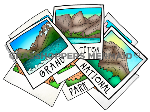 Grand Teton Polaroids