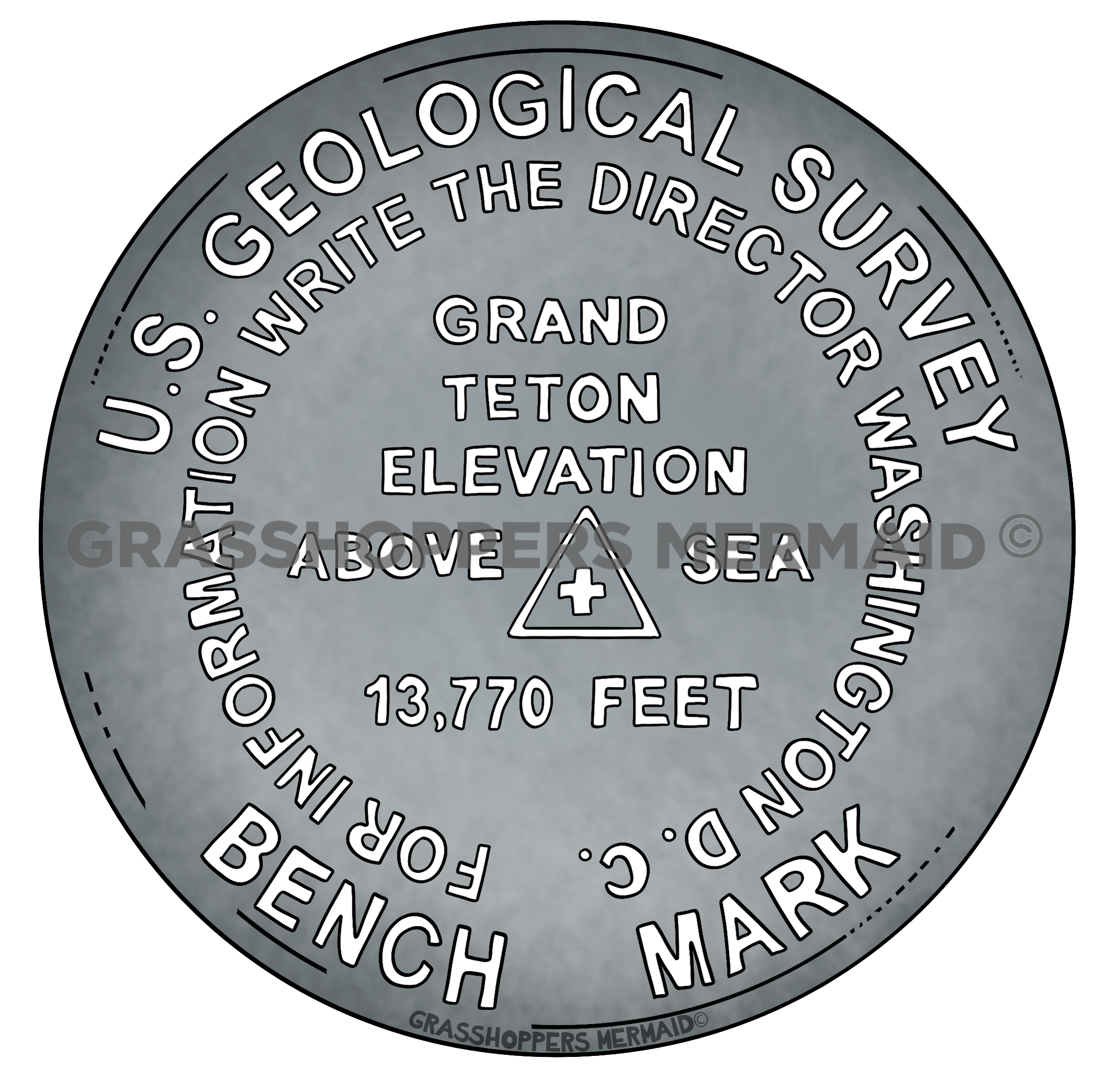Grand Teton Survey Marker