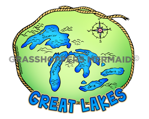 Great Lakes Map
