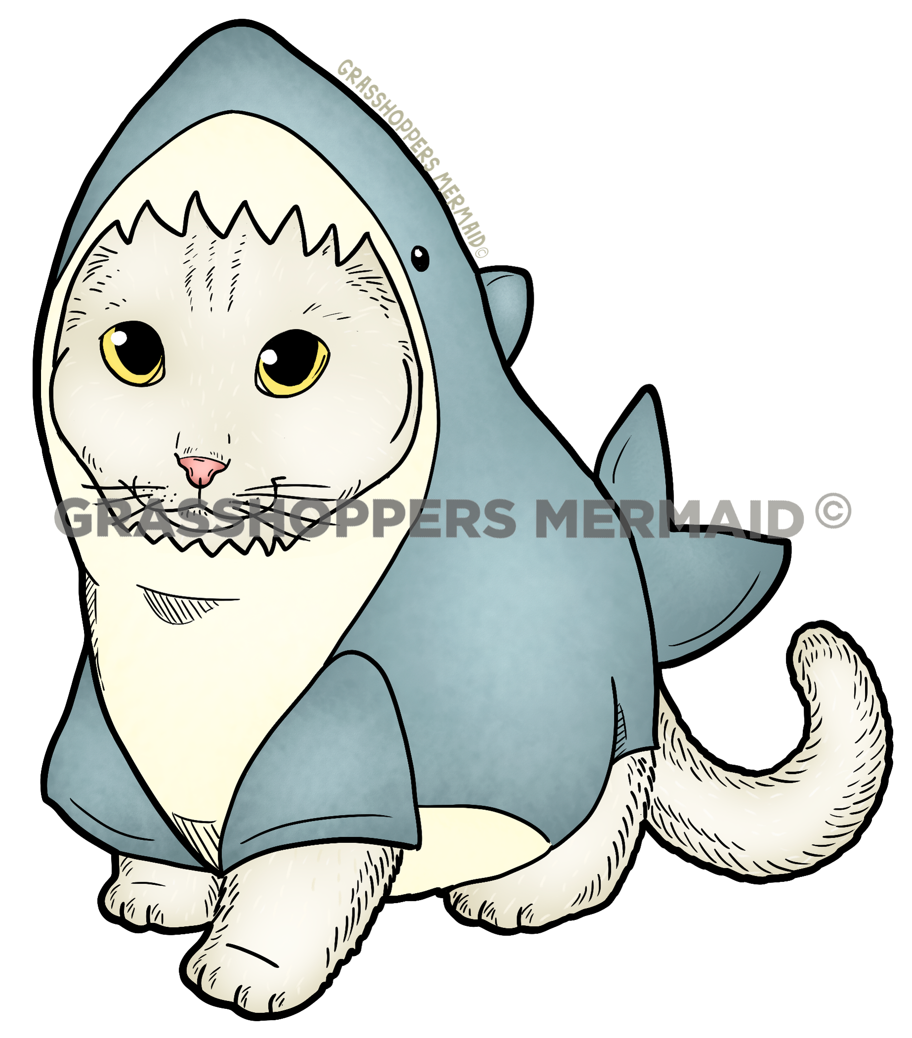 Great White Cat White