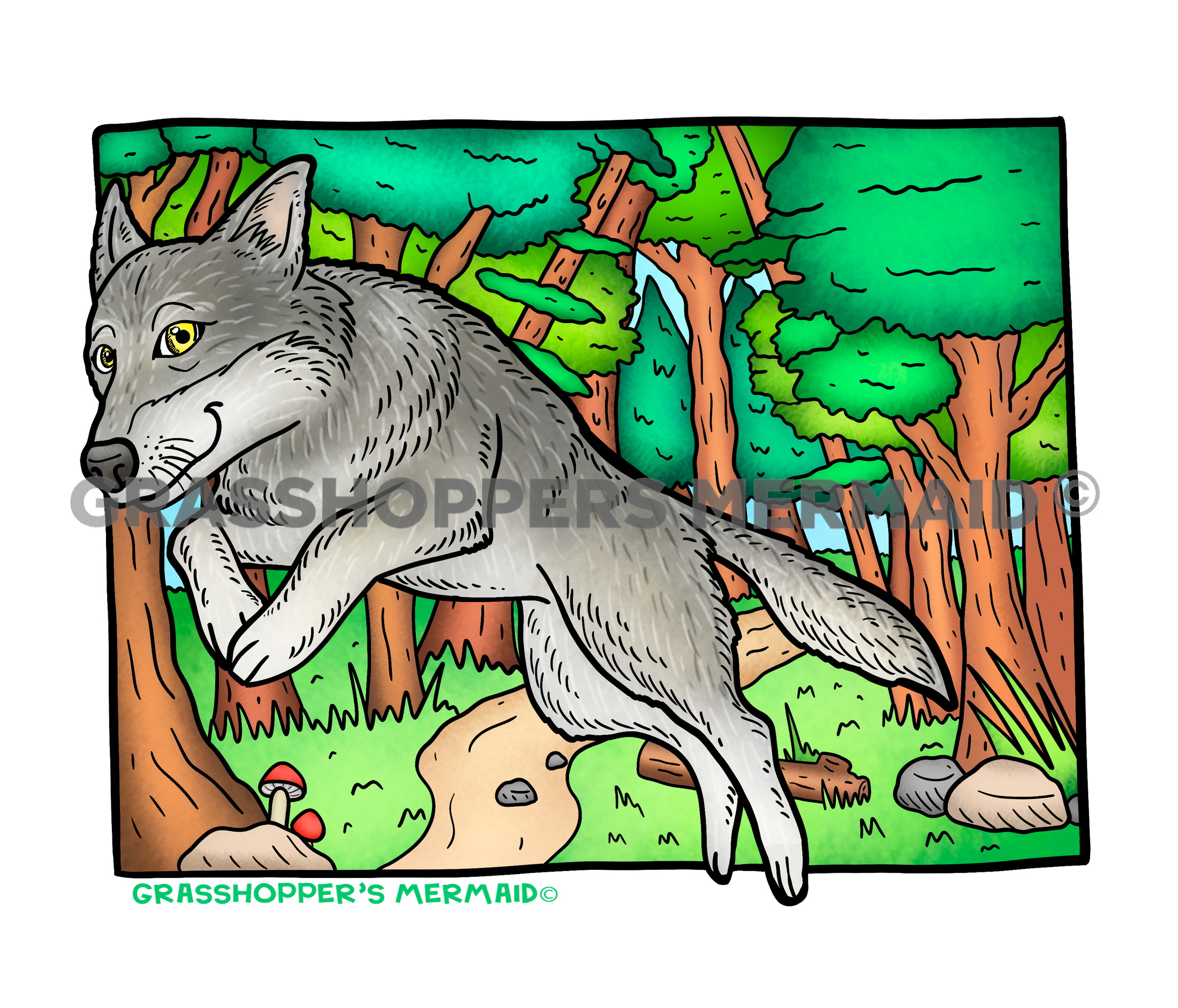Grey Wolf Forest