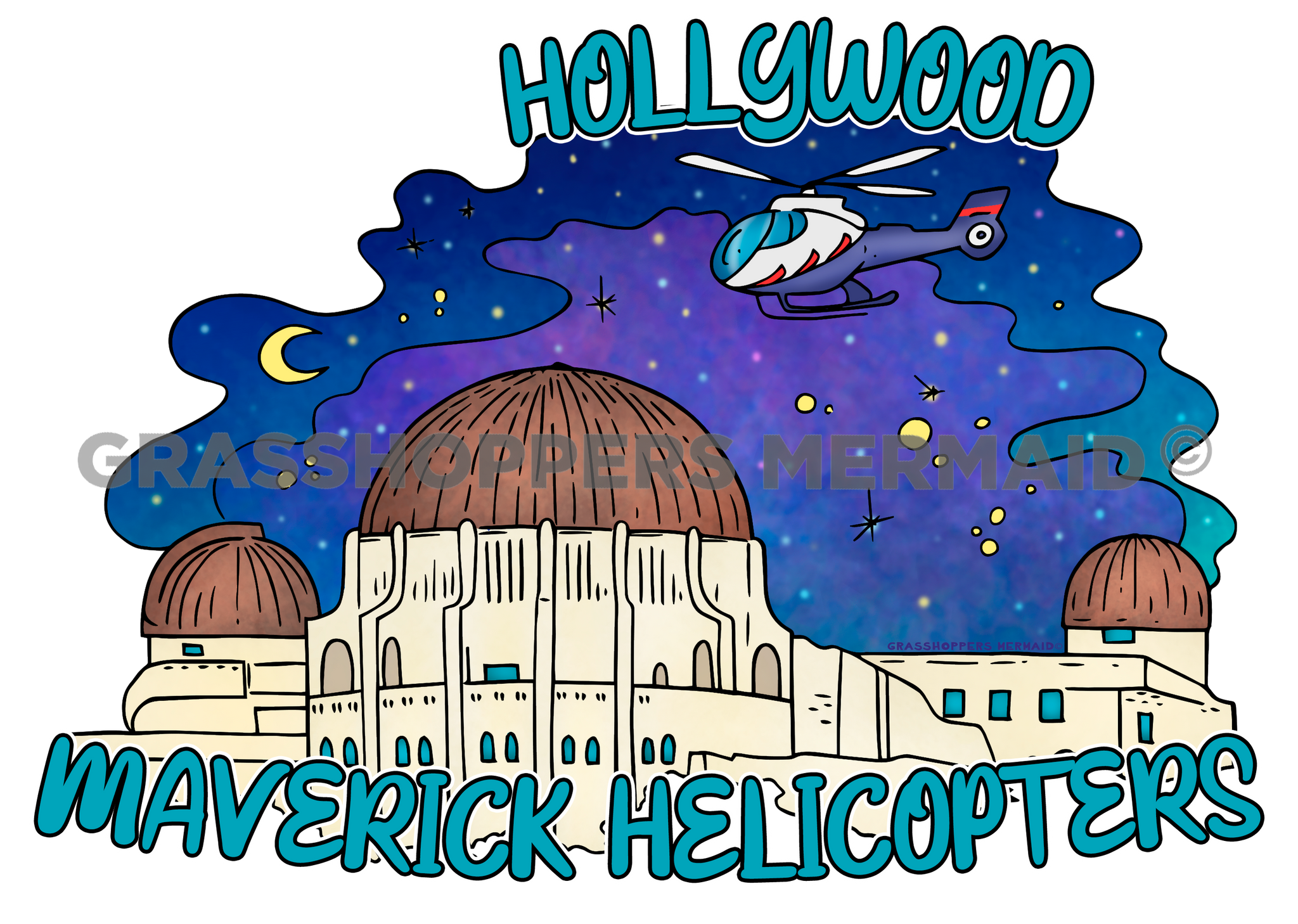 Griffith Observatory at Night