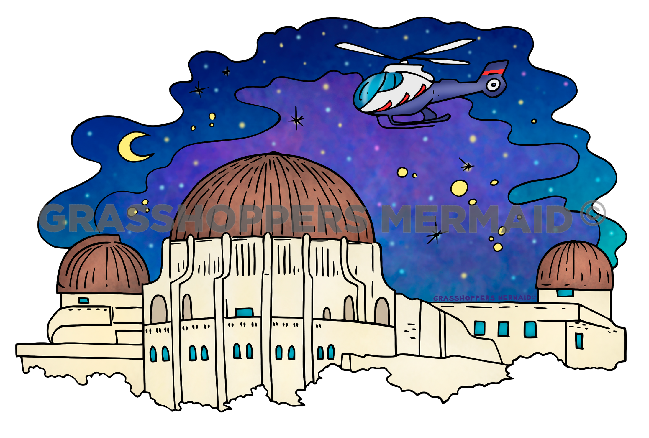 Griffith Observatory at Night