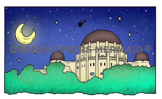 Griffith Park & Moon