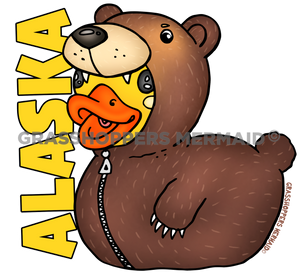 Grizzly Bear Duck