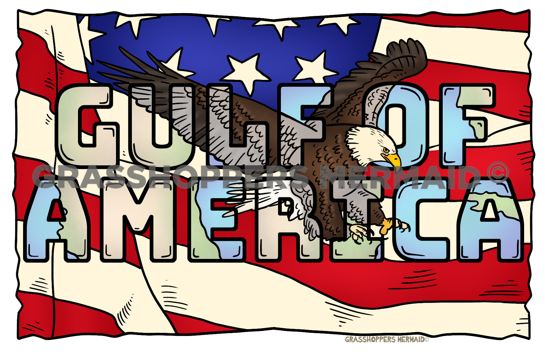 Gulf of America Text