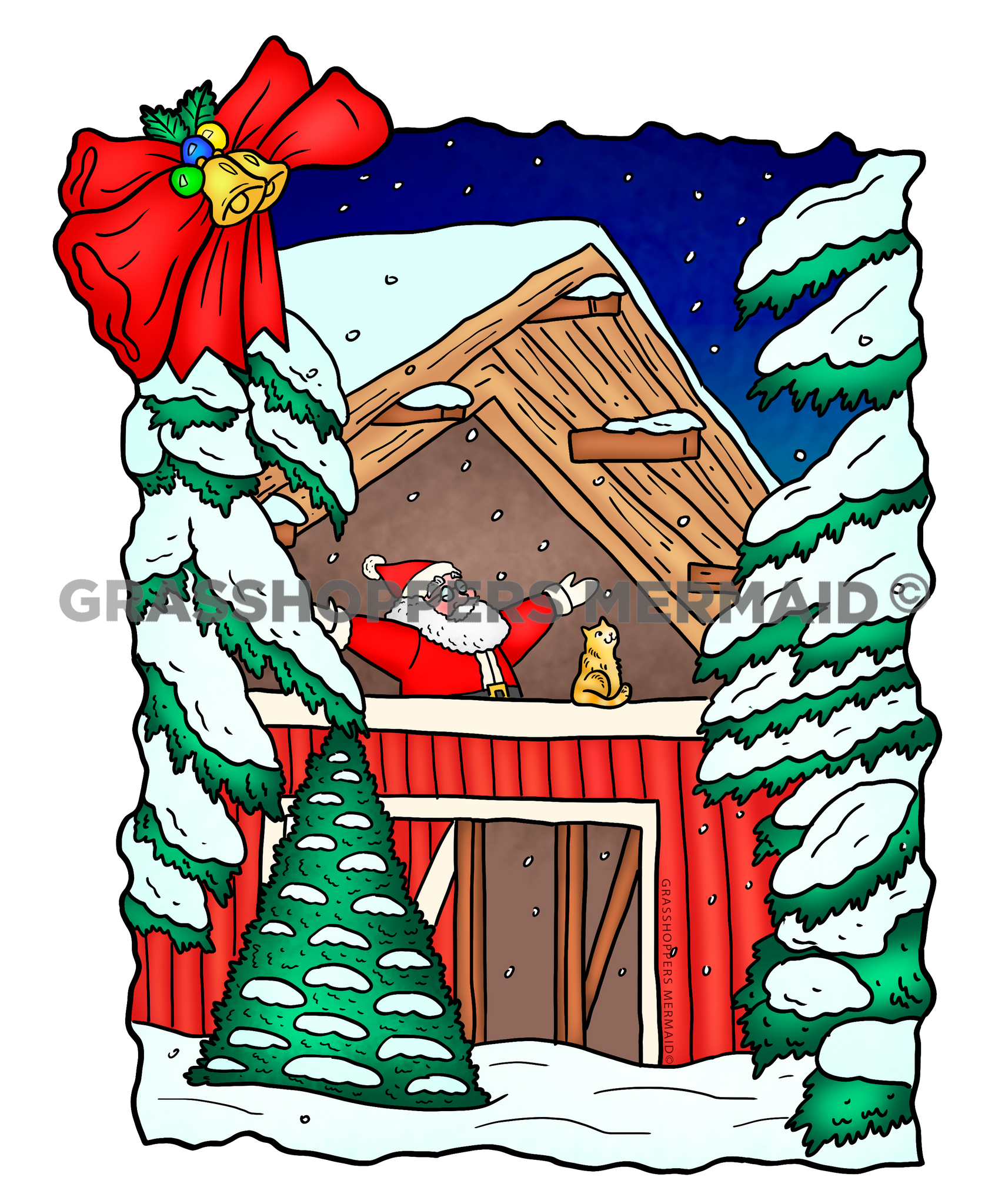 Happy Day Santa