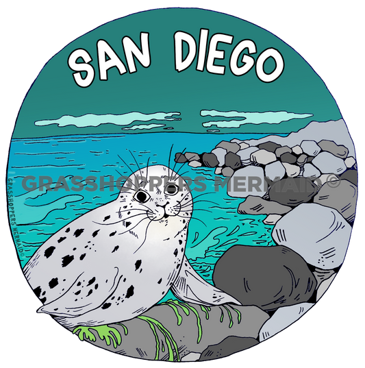 Harbor Seal Coastline