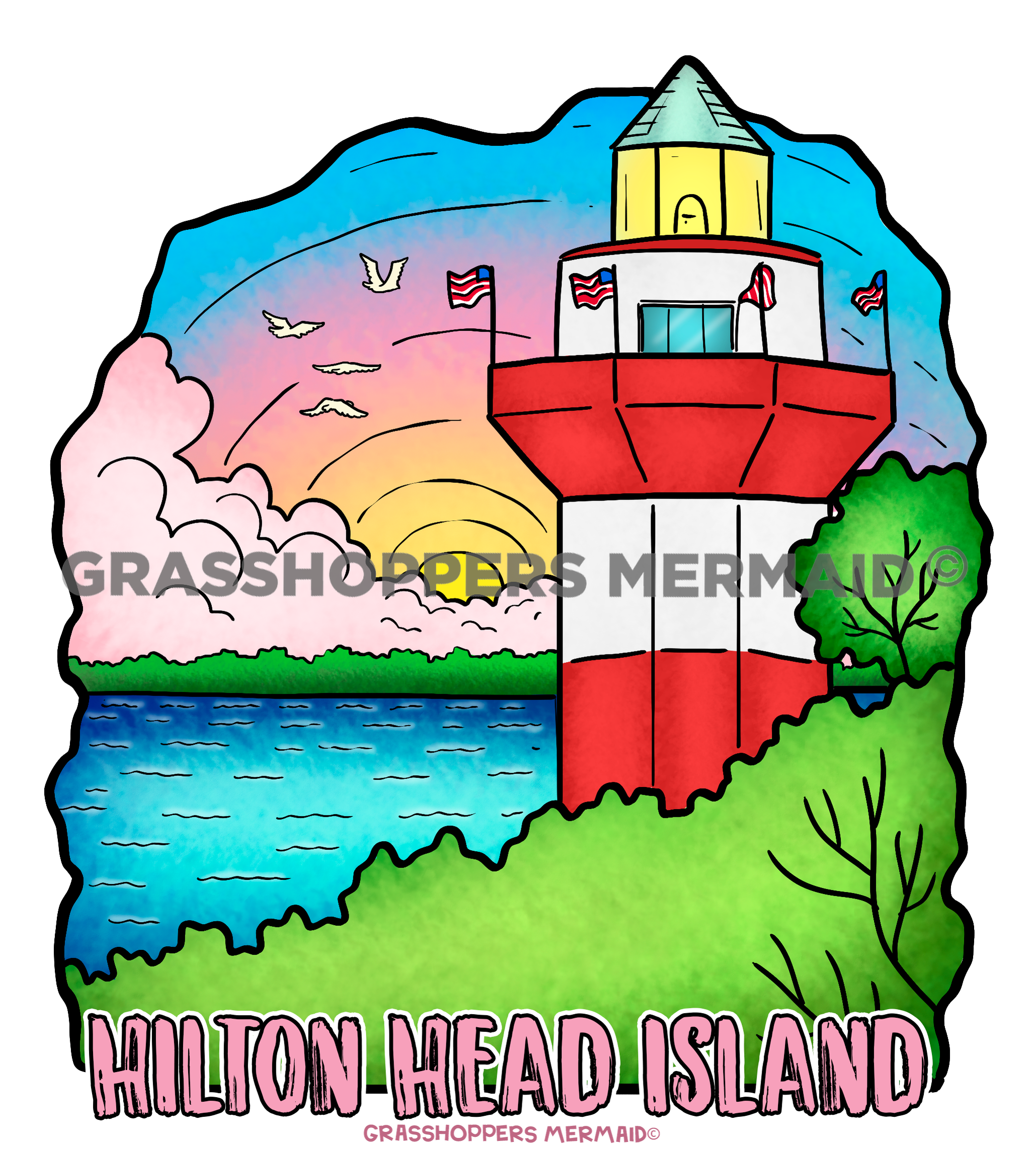 Harbour Town Lighthouse Sunrise