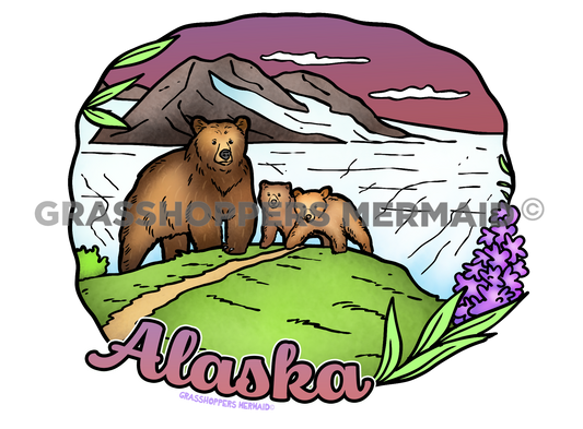 Harding Icefield Bears