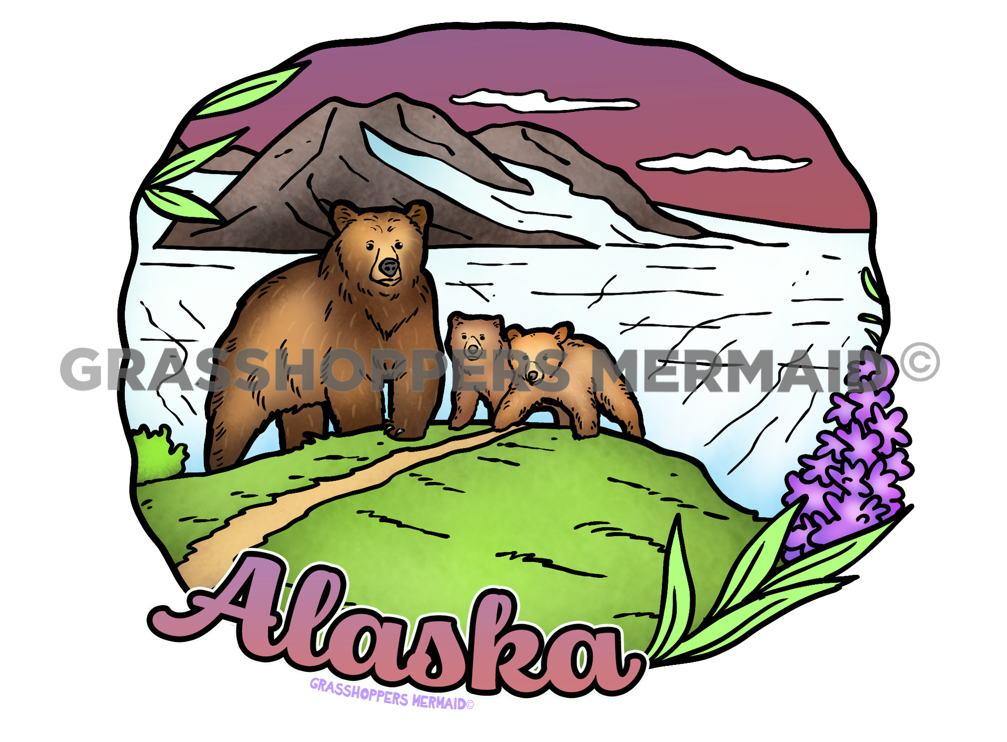 Harding Icefield Bears