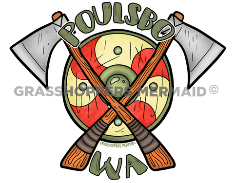 Viking Hatchet & Shield
