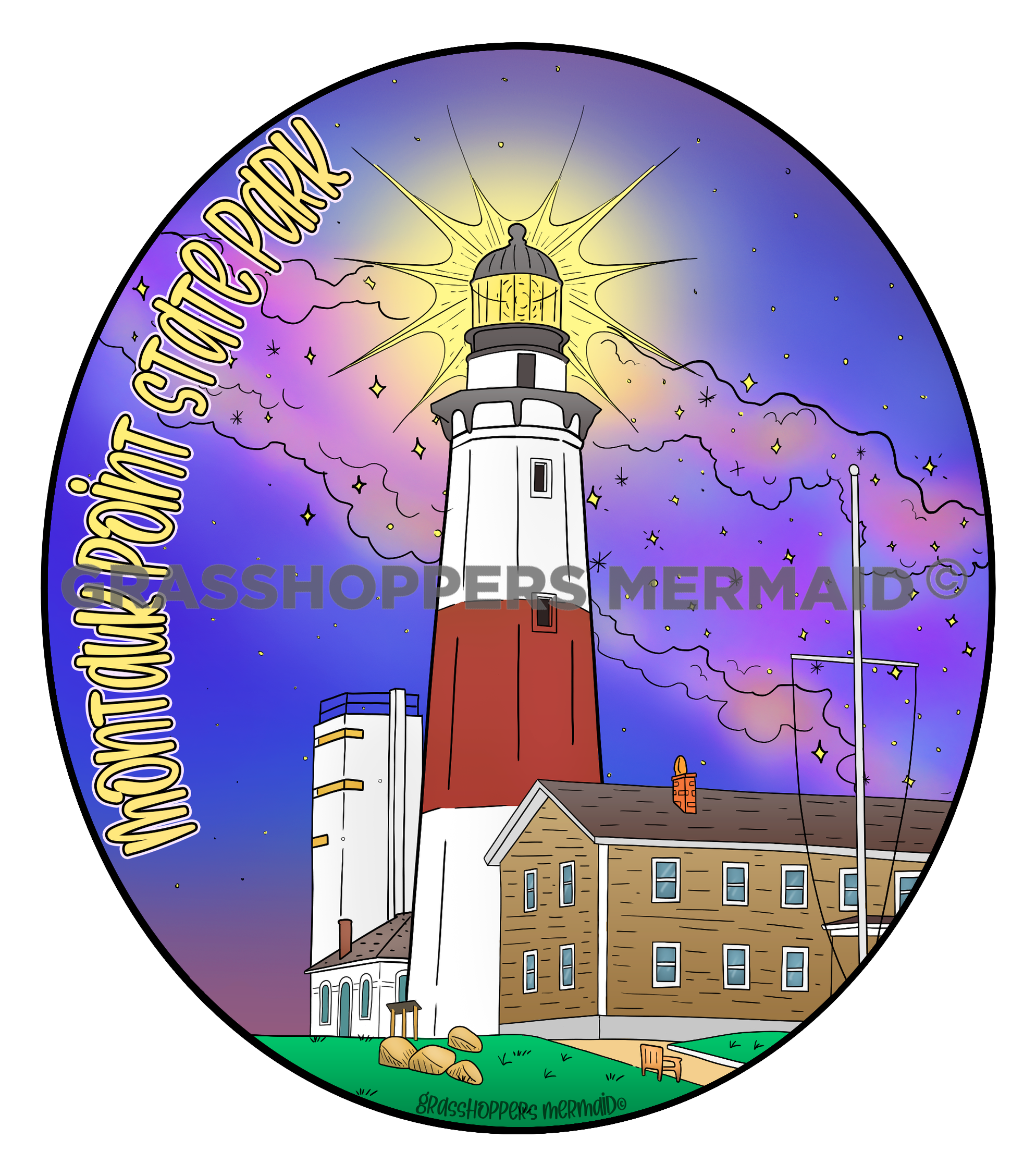 Montauk Lighthouse Milkyway
