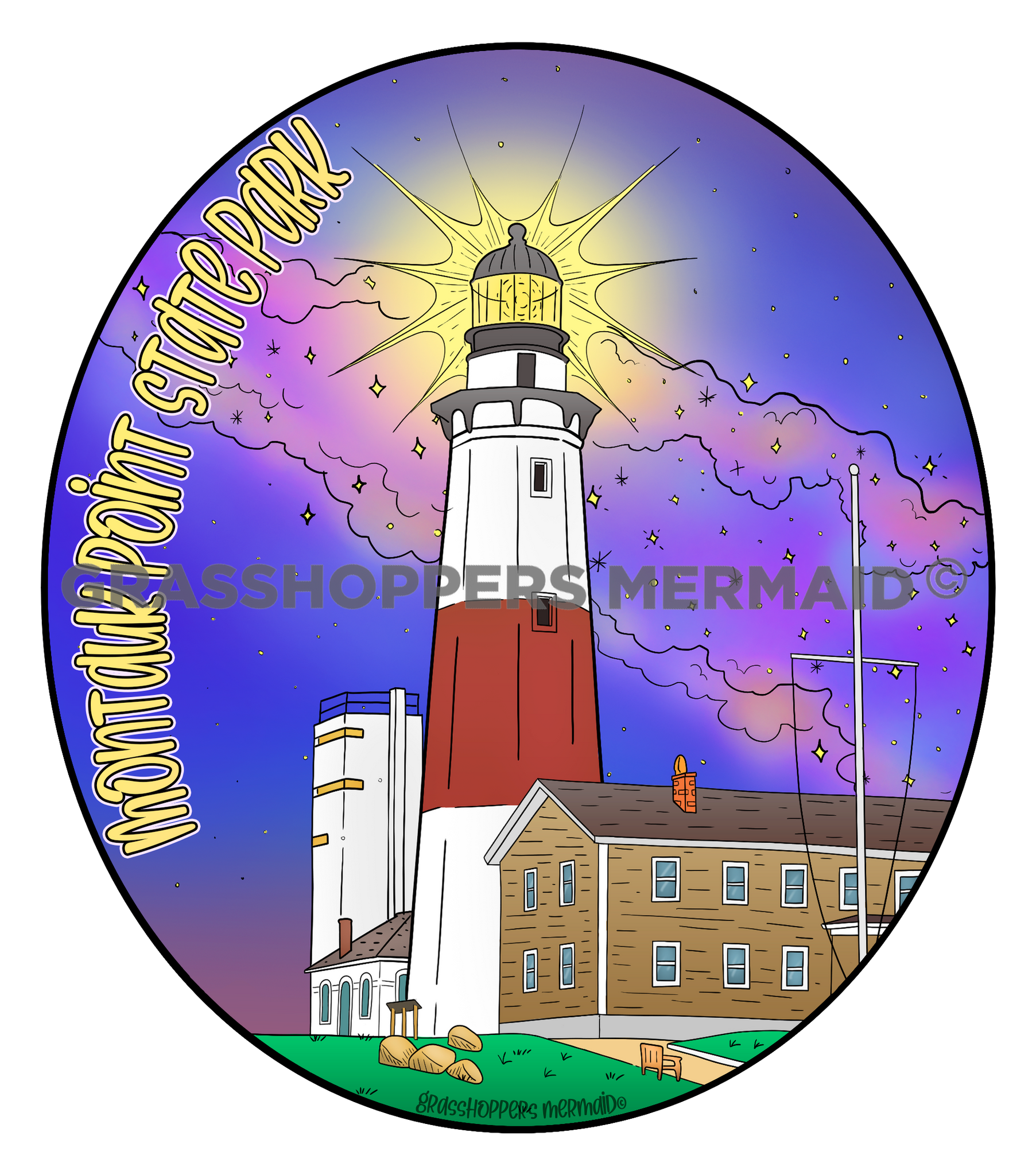 Montauk Lighthouse Milkyway