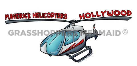 Helicopter Long Propeller