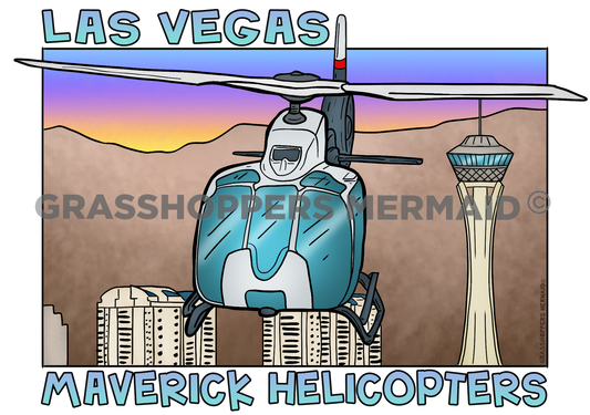 Helicopter Over Vegas