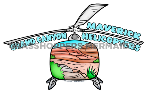 Helicopter Scenic Front View