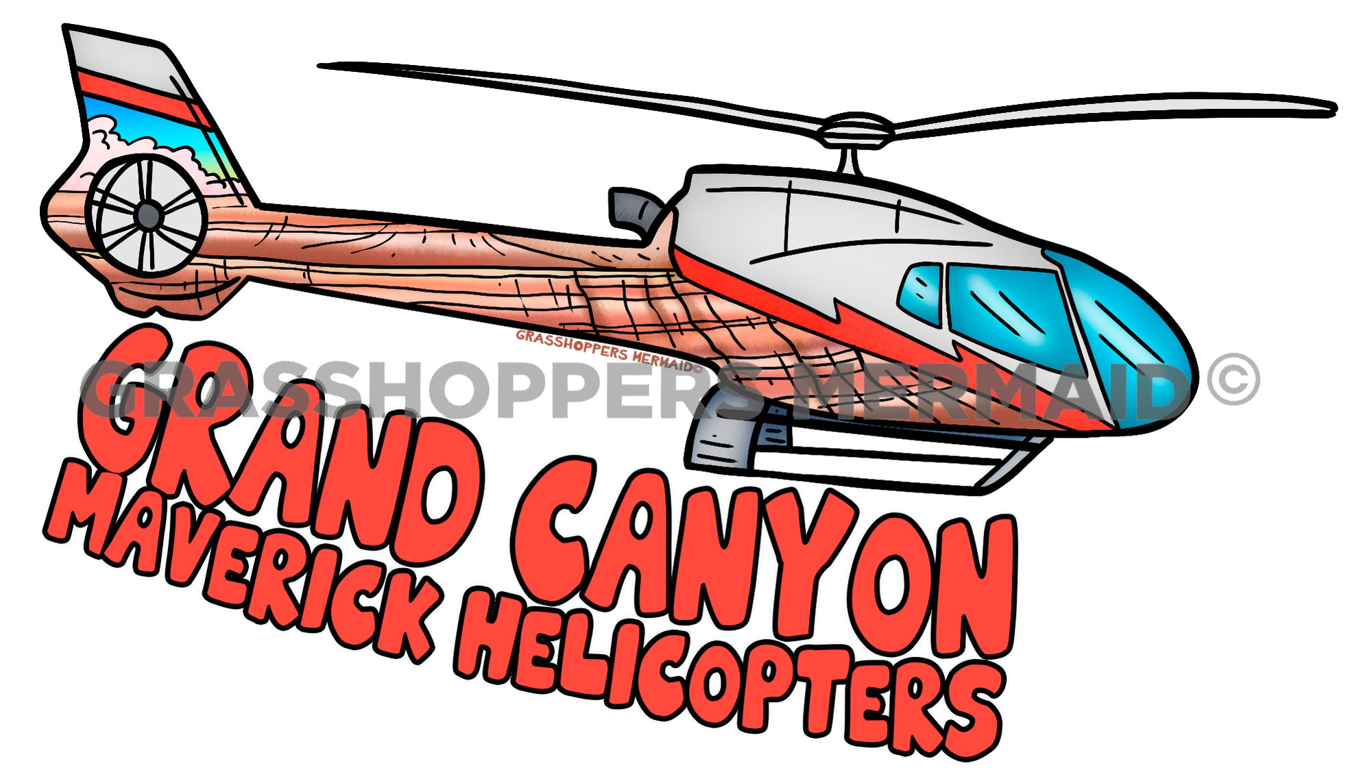 Helicopter Side Canyon