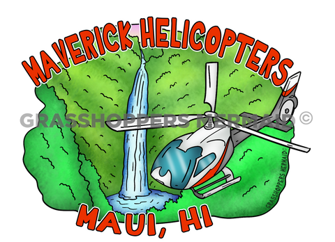 Helicopter Waterfall