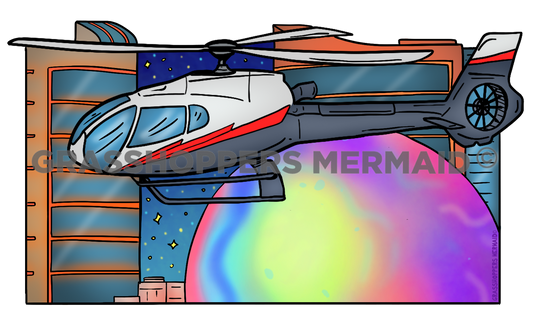 Helicopter & Sphere