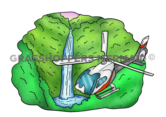 Helicopter Waterfall