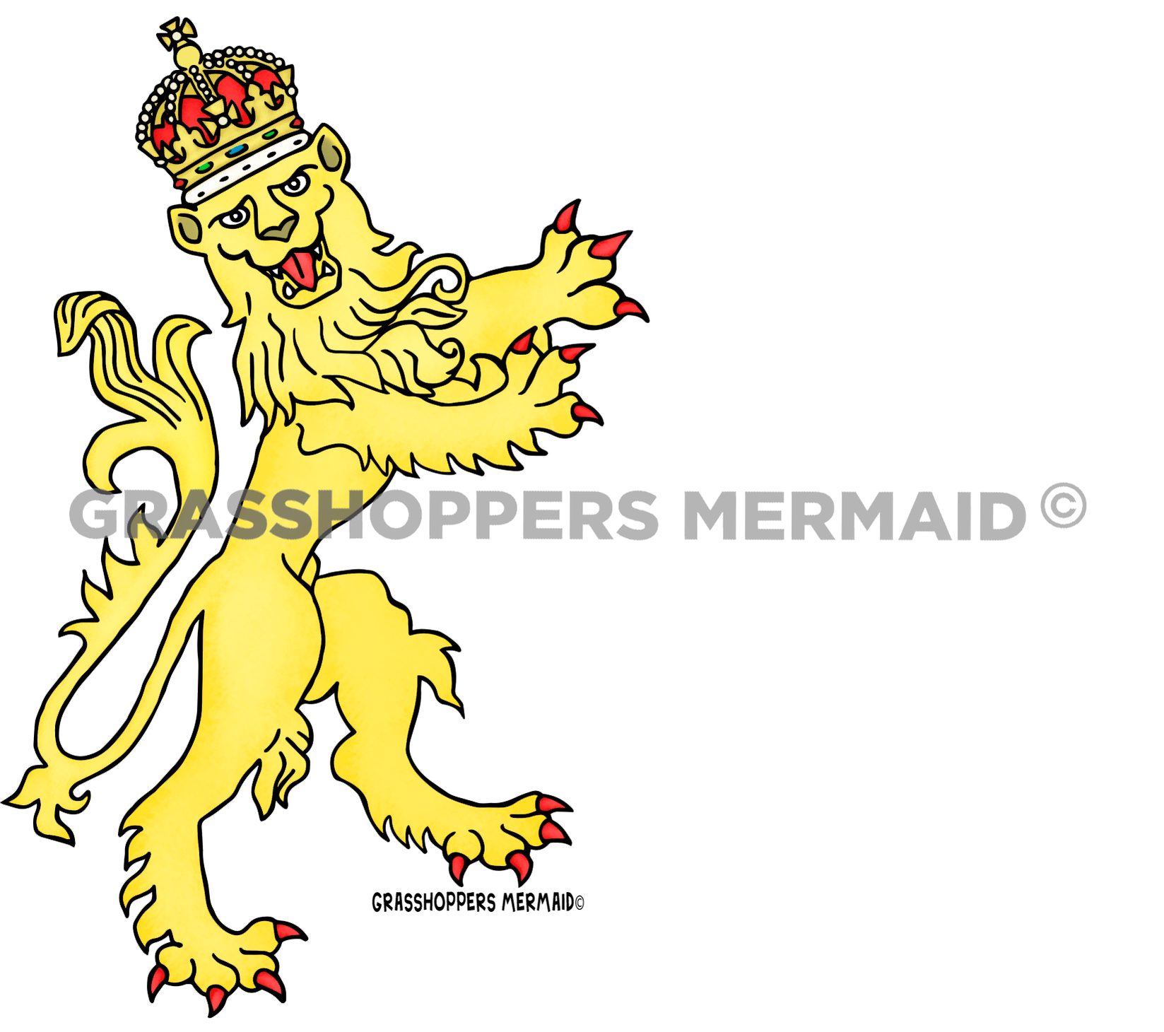 Heraldic Lion