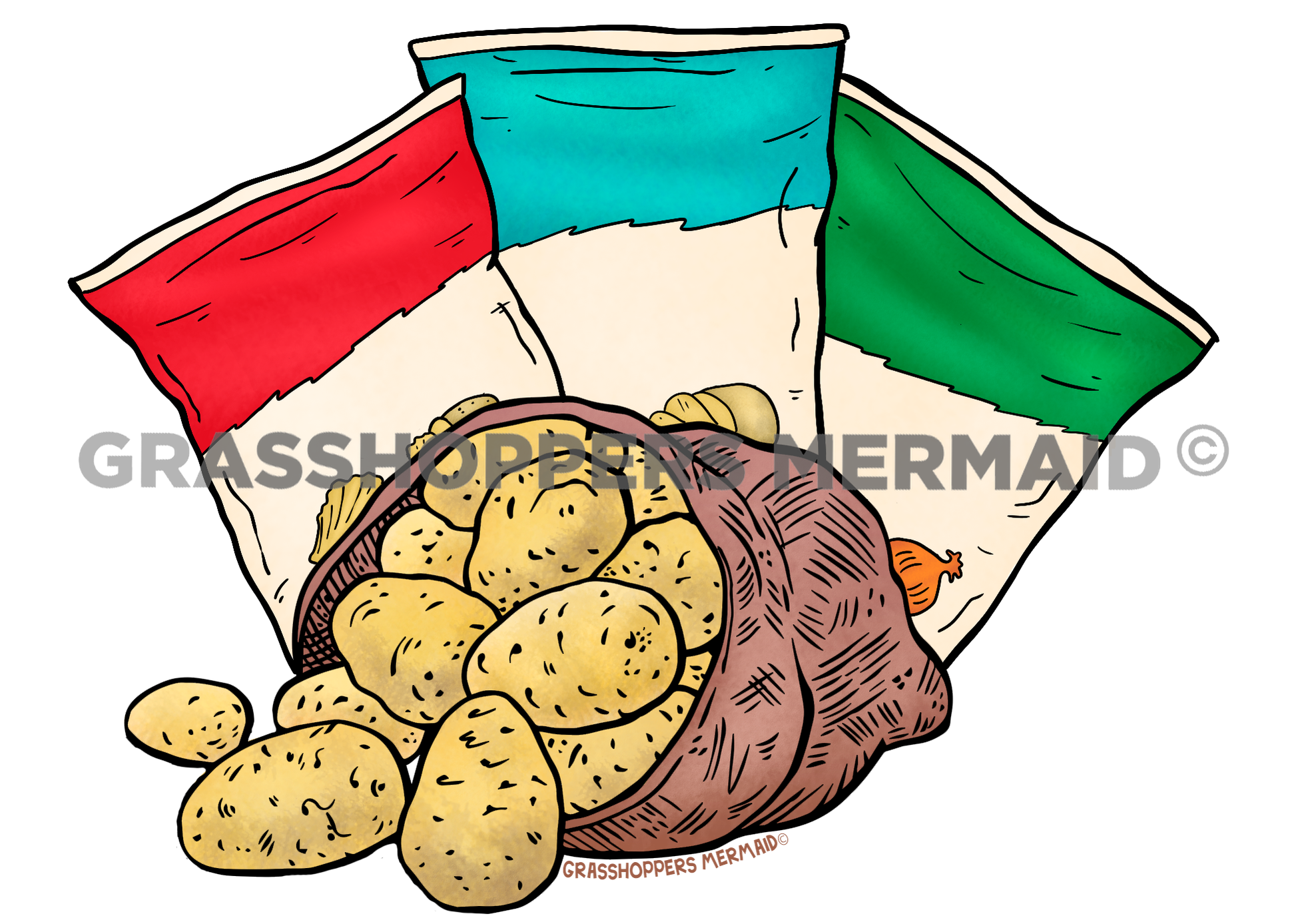 Potato Sack & Chips
