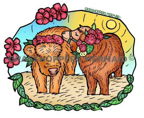 Highland Cow Photoshoot