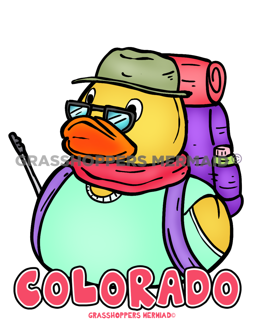 Hiking Duck