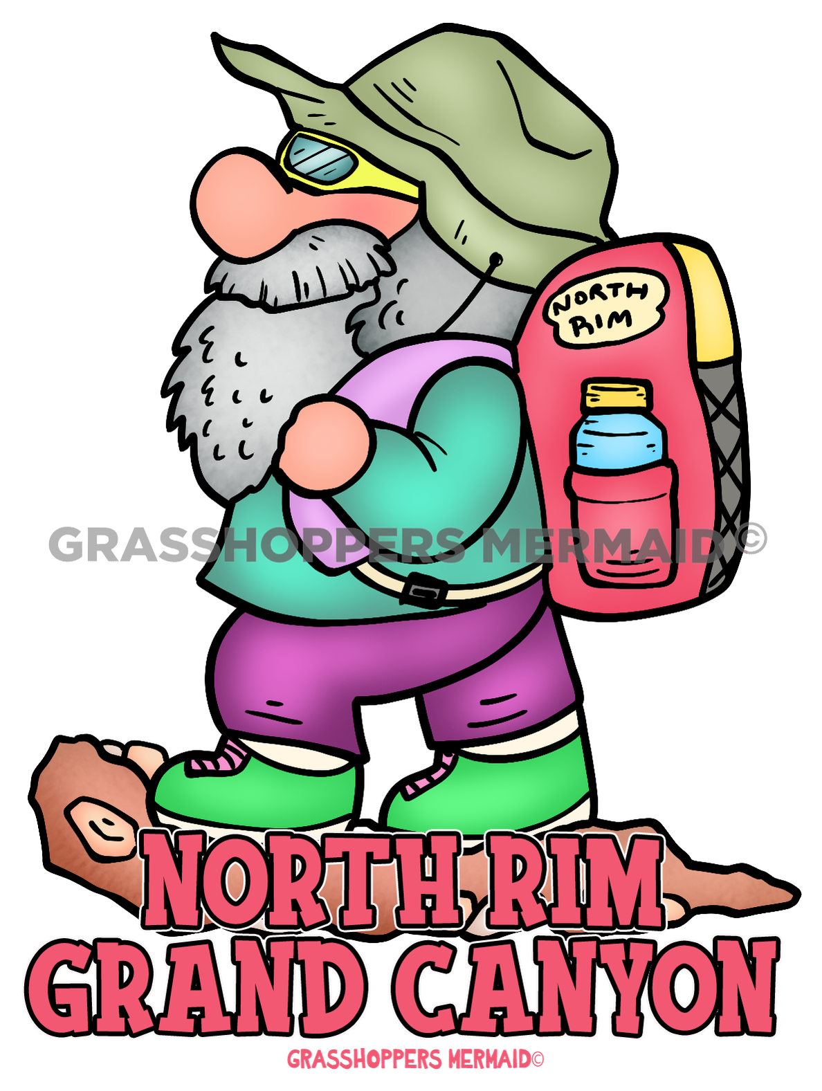 Hiking Gnome Boy