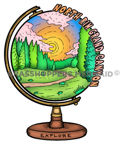 Hiking Path Globe