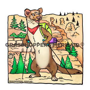 Hiking Desert Weasel