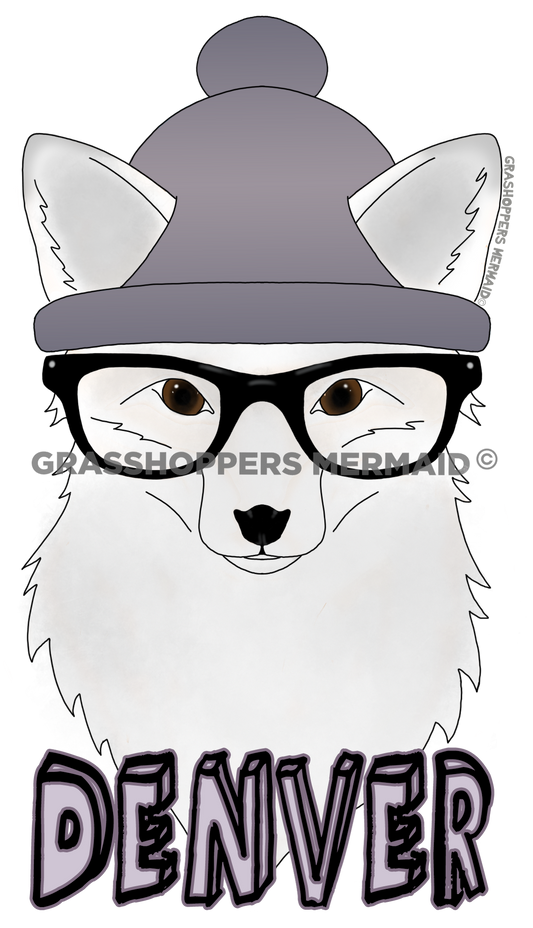 Hipster Arctic Fox