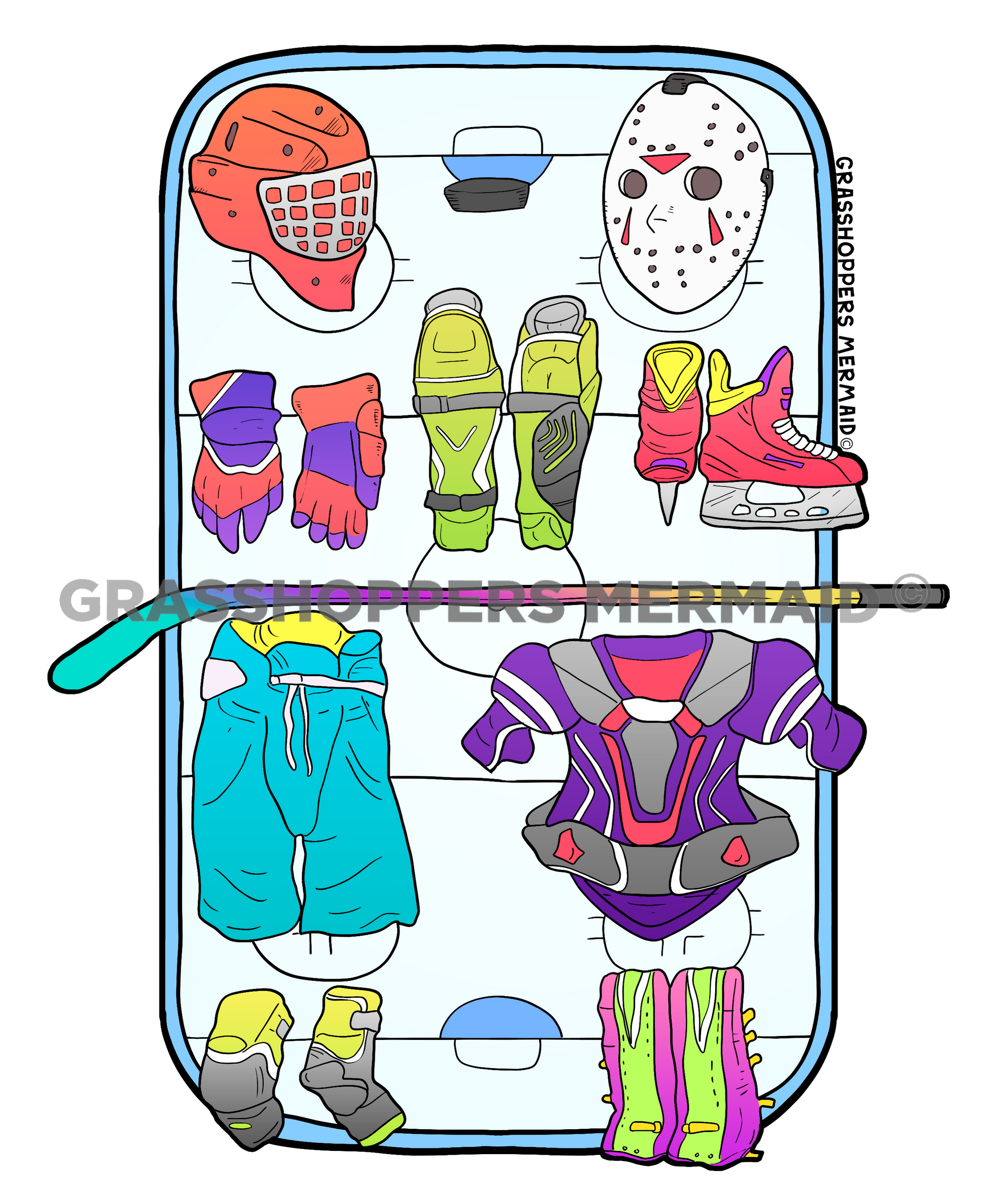 Hockey Collage