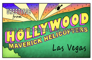 Hollywood Postcard