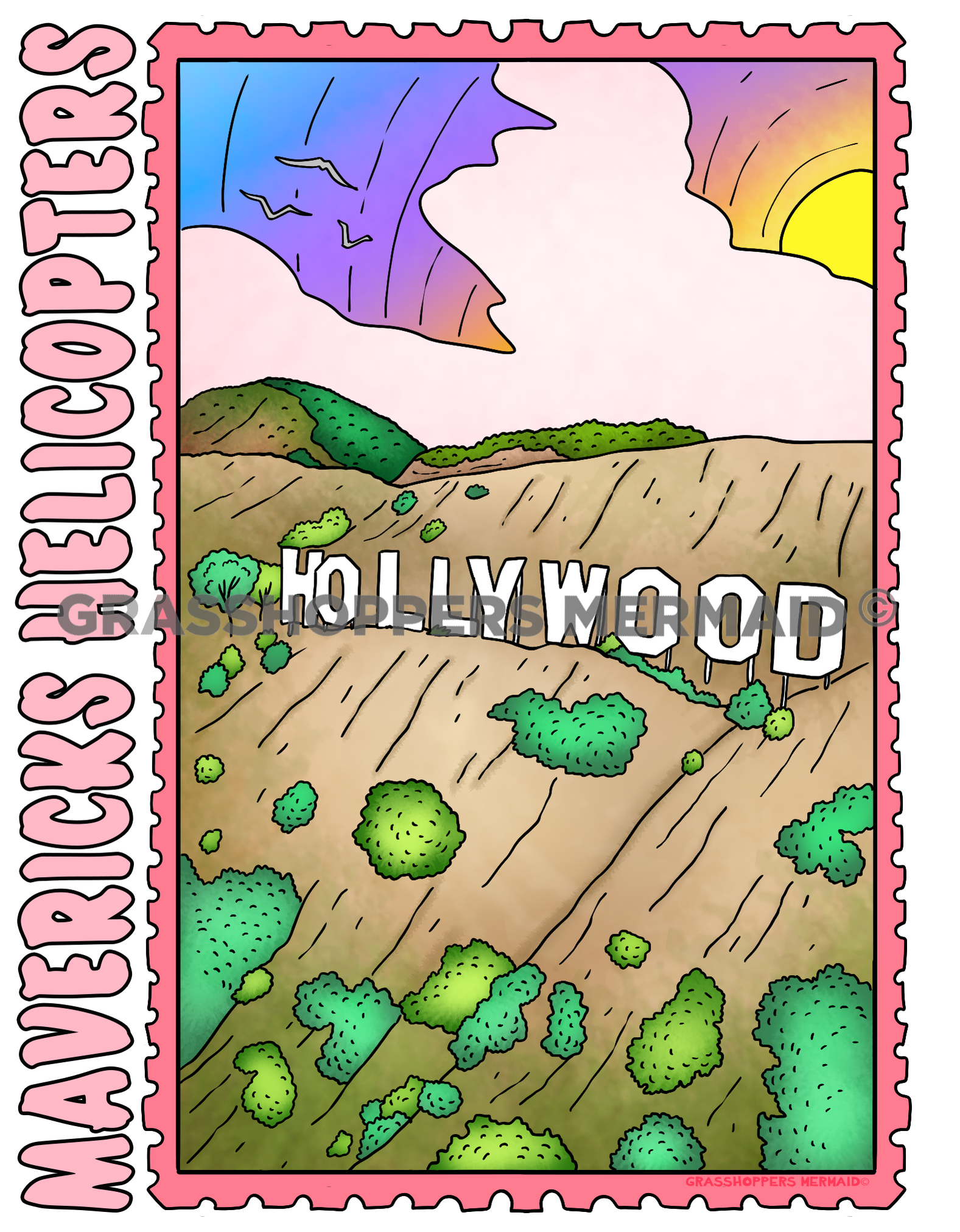Hollywood Stamp