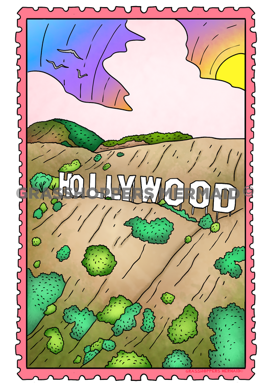 Hollywood Stamp