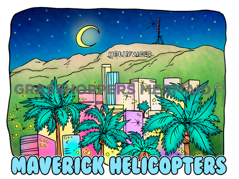 Hollywood at Night
