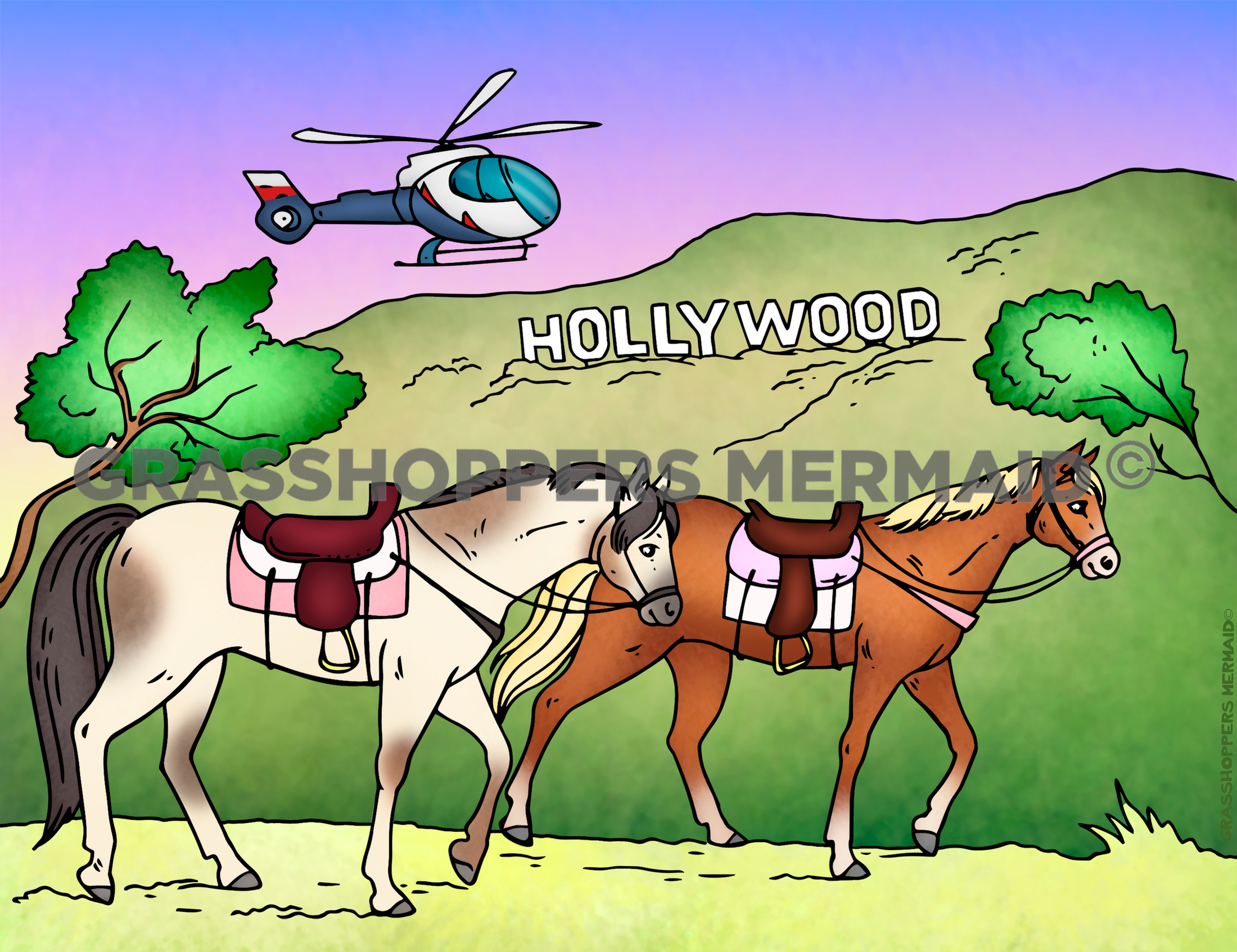 Horses in Hollywood