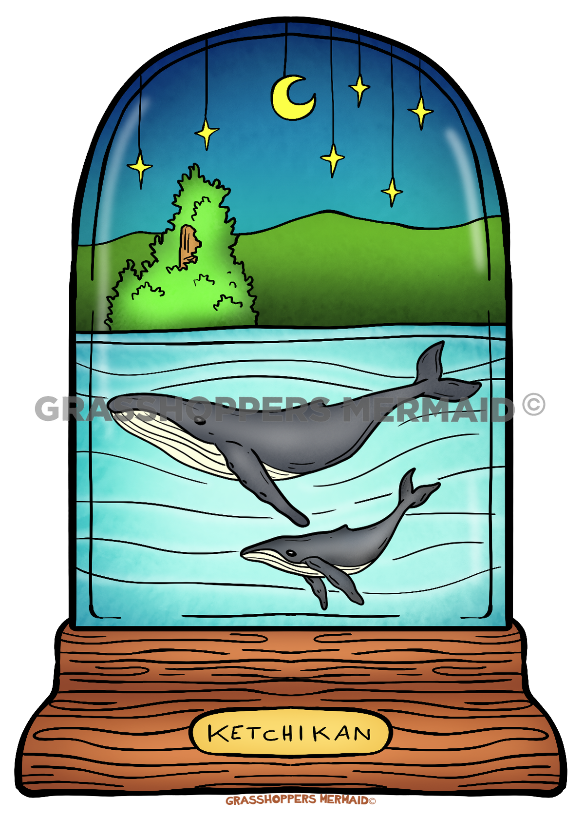 Humpback Glass Dome