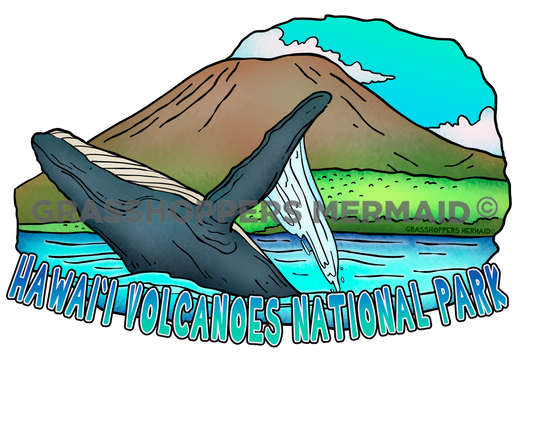 Humpback Volcano Breach